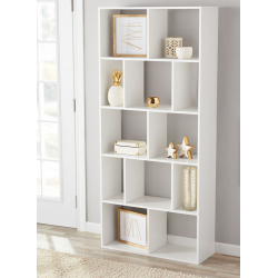 Kệ giá gỗ 5 tầng rộng 80cm để sách hồ sơ tài liệu văn phòng KGĐ98