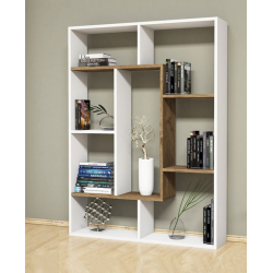 Kệ giá sách gỗ đứng để đồ trang trí phòng khách giá rẻ KGĐ100