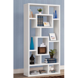 Kệ giá sách đứng trang trí bằng gỗ đẹp KGĐ108