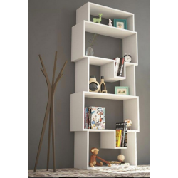 Giá kệ sách gỗ đứng 5 tầng cho bé KGĐ111