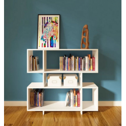 Giá kệ để sách gỗ 3 tầng trang trí đẹp nhỏ gọn KGĐ120