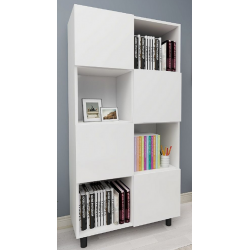 Tủ gỗ công nghiệp đựng sách hồ sơ tài liệu 8 ô vuông KGĐ126