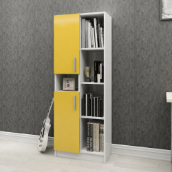 Tủ sách tài liệu gỗ công nghiệp đẹp hiện đại KGĐ131