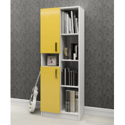 Tủ sách tài liệu bằng gỗ công nghiệp có cánh đẹp KGĐ131