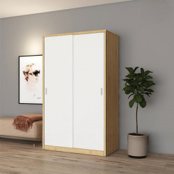 Tủ quần áo cửa lùa 2 cánh gỗ công nghiệp đẹp hiện đại TAO10