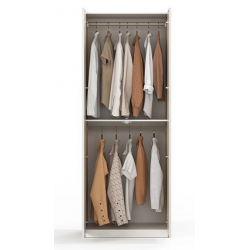 Tủ để quần áo bằng gỗ công nghiệp 2 cánh mở rộng 80cm TAO29