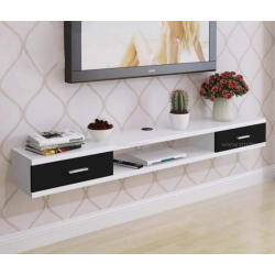 Kệ tivi treo bằng gỗ có ngăn kéo thiết kế đơn giản tiện dụng TKTV12