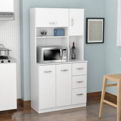 Kệ tủ bếp đa năng để lò vi sóng gỗ MDF hiện đại TUBEP06