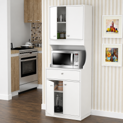 Tủ kệ bếp đa năng để lò vi sóng đẹp TUBEP07