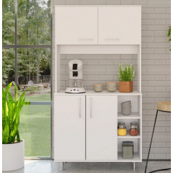 Tủ gỗ cánh mở để đồ dùng nhà bếp đẹp hiện đại TUBEP24