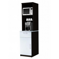 Tủ kệ gỗ để nồi cơm điện lò vi sóng bếp ăn nhỏ gọn tiện dụng TUBEP32