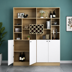 Tủ rượu đa năng nhiều ngăn thiết kế sang trọng hiện đại KR11
