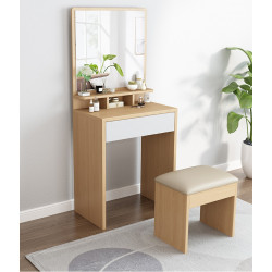 Bộ bàn phấn trang điểm nhỏ gọn hiện đại BTĐ23