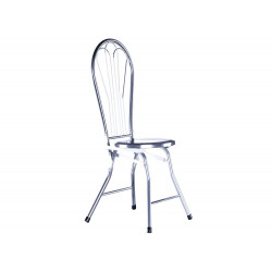 Ghế gấp G45I The One khung inox mặt tròn ngồi ăn cơm gia đình