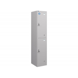 Tủ sắt locker TU982P The One 2 khoang cánh mở có suốt treo quần áo giá rẻ