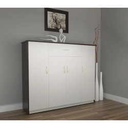 Tủ giày dép gỗ công nghiệp rộng 1m4 KĐG45 giá rẻ