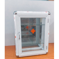 Tủ thuốc y tế nhôm kính TT02