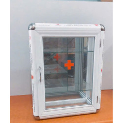 Tủ thuốc y tế nhôm kính TT02