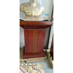 Bục phát biểu, bục tượng Bác gỗ công nghiệp sơn PU giá rẻ BPB03SL