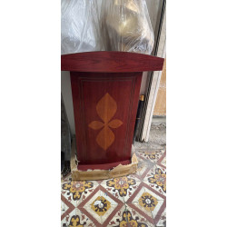 Bục phát biểu, bục tượng Bác gỗ công nghiệp sơn PU đẹp BPB05SL