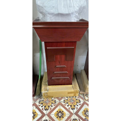 Bục phát biểu, bục tượng Bác gỗ công nghiệp sơn PU giá tốt BPB09SL