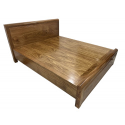 Giường ngủ gỗ hương xám tự nhiên bền đẹp GGN18