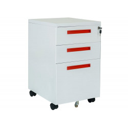 Hộc sắt di động màu trắng The One HS2D