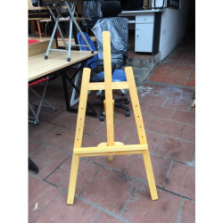 Giá vẽ tranh gỗ gấp gọn cao 1m để kê bảng vẽ, ảnh cưới, trưng bày