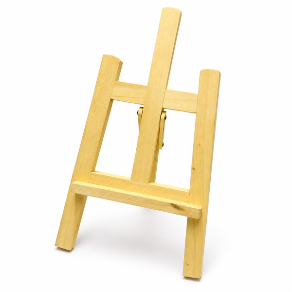 Giá vẽ tranh gỗ gấp nhỏ gọn cao 60, 70cm để trưng bày menu mầm non