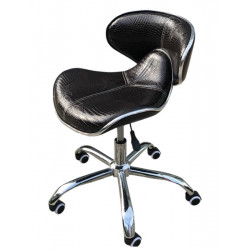 Ghế xoay bánh xe đệm da yên ngựa GCF11X cho nail, spa, cafe nhiều màu giá rẻ