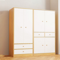 Combo tủ quần áo gỗ mini nhỏ gọn nhiều ngăn TQA07