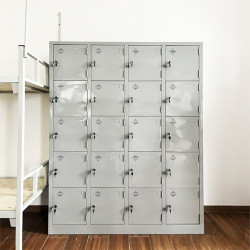 Tủ sắt locker TU985-4KSL 20 ngăn hàn liền nguyên chiếc giá rẻ