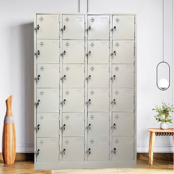 Tủ sắt locker TU986-4KSL 24 ngăn hàn liền nguyên chiếc giá rẻ