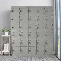 Tủ sắt locker TU986-5KSL 30 ngăn hàn liền nguyên chiếc giá rẻ