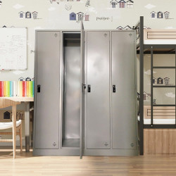 Tủ sắt treo quần áo 4 cánh TU981-4KSL hàn liền nguyên chiếc giá tốt