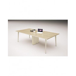 Bàn họp chân sắt mặt gỗ 2m4 NT190 1902BH24-KT