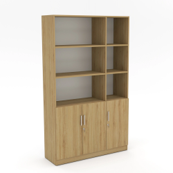 Tủ kệ để hồ sơ tài liệu văn phòng gỗ công nghiệp hiện đại TVP04