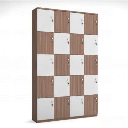 Tủ locker gỗ 20 ngăn để đồ cá nhân giá rẻ TLK5-4