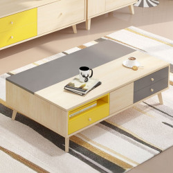 Bàn trà sofa gỗ công nghiệp hiện đại giá rẻ BT02