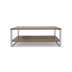 Bàn sofa khung sắt mặt gỗ NT190 BSP04