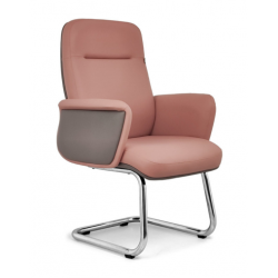 Ghế quỳ chân mạ lưng trung đệm da CN NT190 GQ249