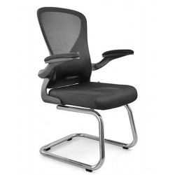 Ghế quỳ công thái học chân mạ lưng trung đệm lưới/nỉ NT190 GQ2414