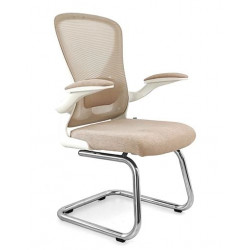 Ghế quỳ công thái học chân mạ lưng trung đệm lưới/nỉ NT190 GQ2414T