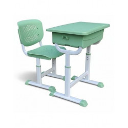 Bàn ghế học sinh tăng chỉnh khung thép mặt nhựa NT190 BHS261