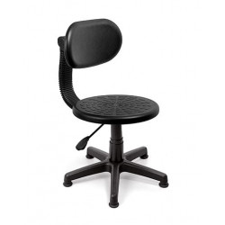 Ghế xoay học sinh chân nhựa cố định tựa lưng da PU NT190 GHS233