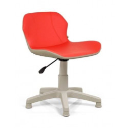 Ghế xoay học sinh lưng thấp đệm da CN chân nhựa cố định NT190 GHS241