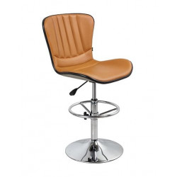 Ghế bar đệm da PU chân đế mạ NT190 B235