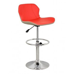 Ghế bar đệm da công nghiệp chân đế mạ NT190 B241