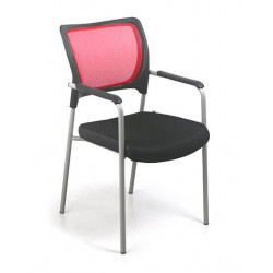 Ghế tựa khung sơn tay nhựa đệm tựa bọc lưới NT190 GT232