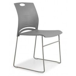 Ghế tựa khung sơn/mạ mặt nhựa xếp chồng NT190 GT2410